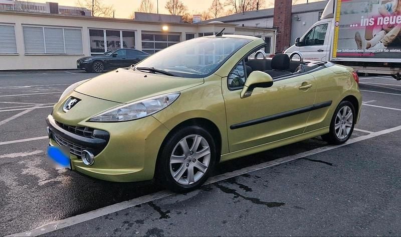 Gebraucht Peugeot 207 CC 120 PS (88 kW) 2007 Grün Cabrio