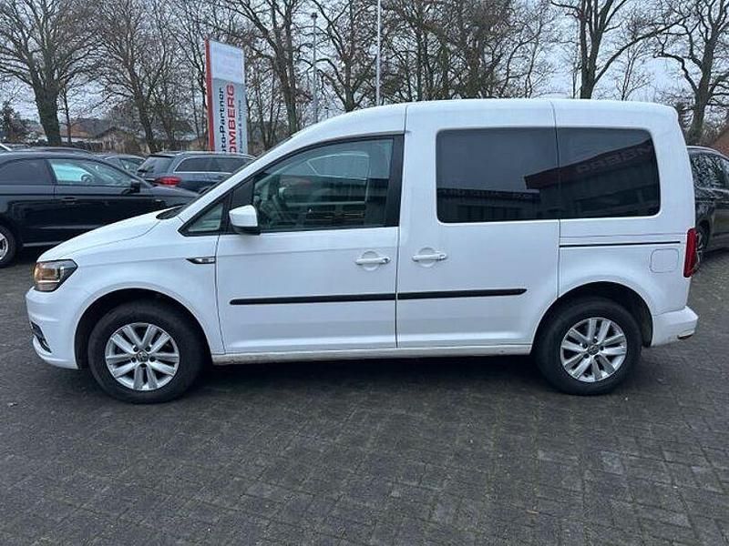 Gebraucht VW Caddy Trendline 102 PS (75 kW) 2020 Weiß Van / Kleinbus