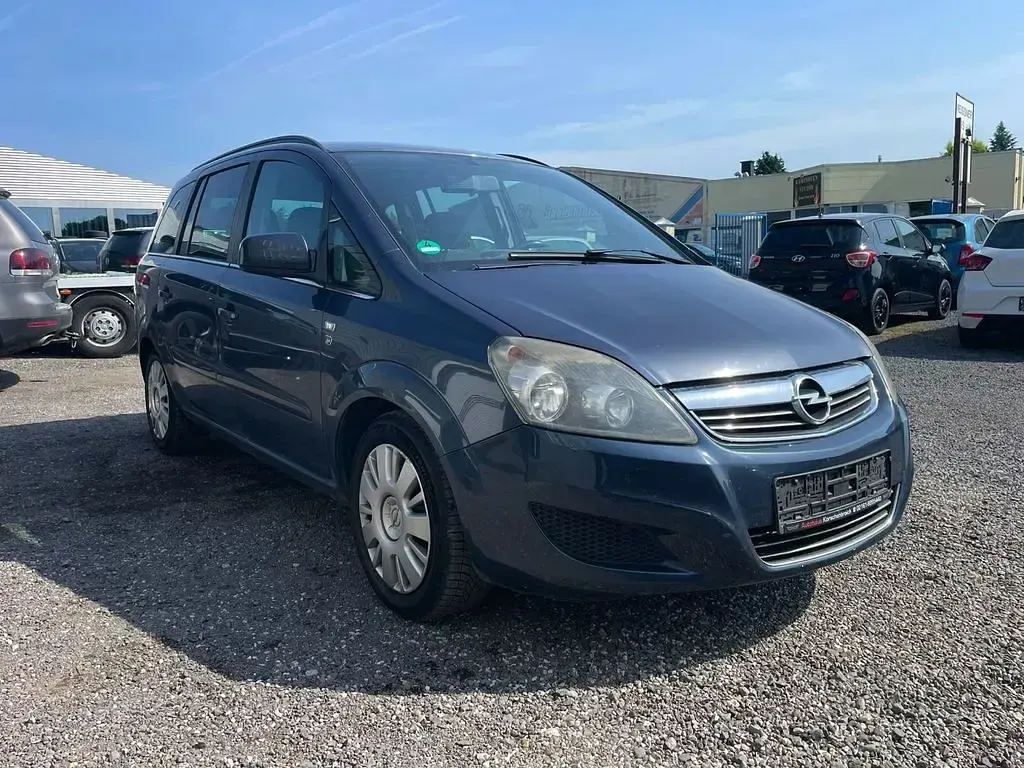 Gebraucht Opel Zafira Edition 120 PS (88 kW) 2010 Blau Van / Kleinbus