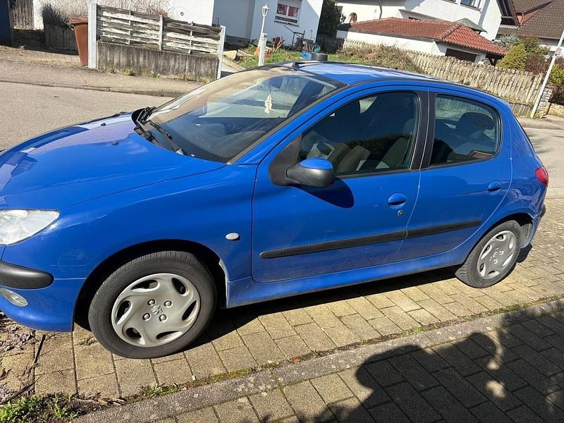 Gebraucht Peugeot 206 75 PS (55 kW) 2003 Blau Kleinwagen