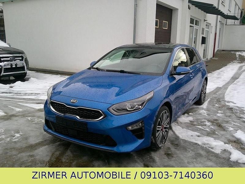 Gebraucht Kia Ceed GT-Line 136 PS (100 kW) 2019 Blau Kleinwagen