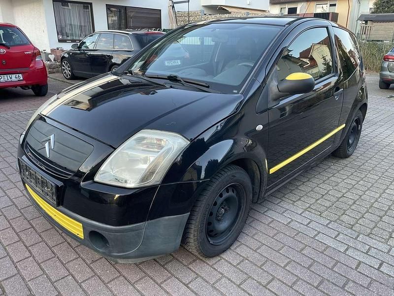 Gebraucht Citroën C2 60 PS (44 kW) 2004 Schwarz Kleinwagen