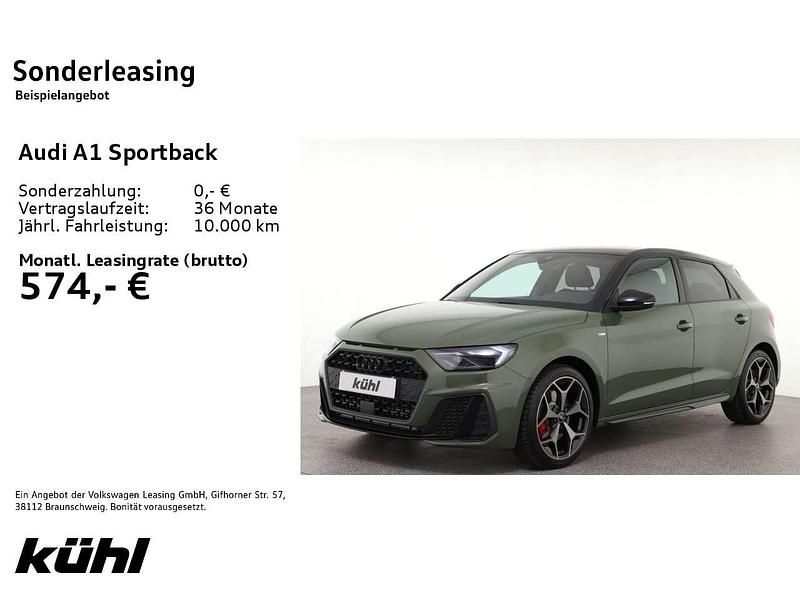 Distriktgrün metallic Neu 2025 Audi A1 S-Line Kleinwagen | 38.980 € (Etwas zu teuer) - Bild 1/4