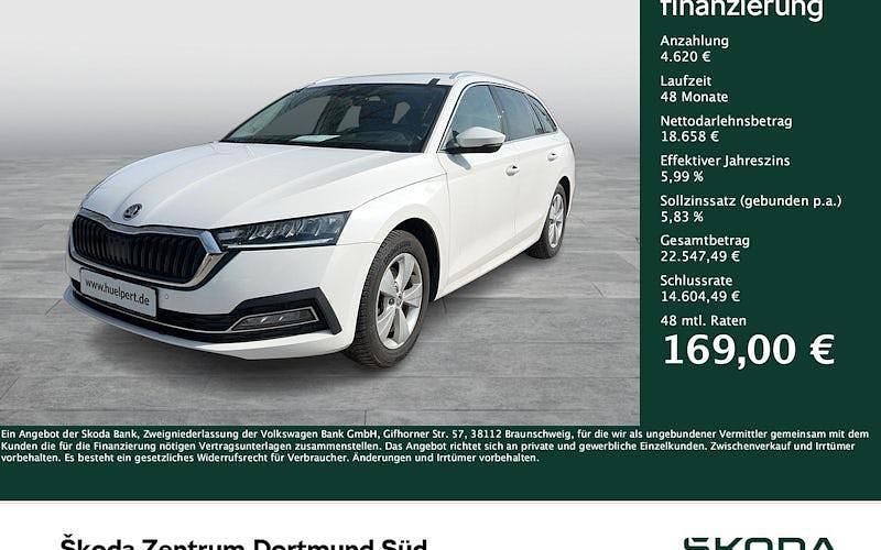 Gebraucht Skoda Octavia Style 115 PS (84 kW) 2023 Weiß Kombi