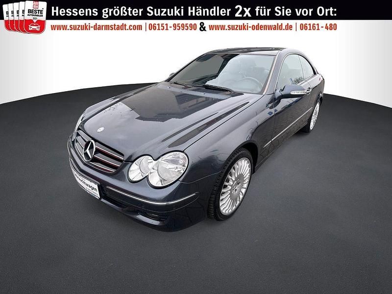Grau Gebraucht 2008 Mercedes CLK200 Avantgarde Coupé | 8.490 € (Fairer Preis) - Bild 1/4