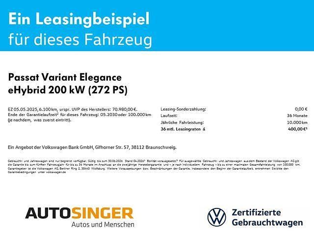 Gebraucht VW Passat Elegance 272 PS (200 kW) 2025 Diabasgrau metallic Kombi