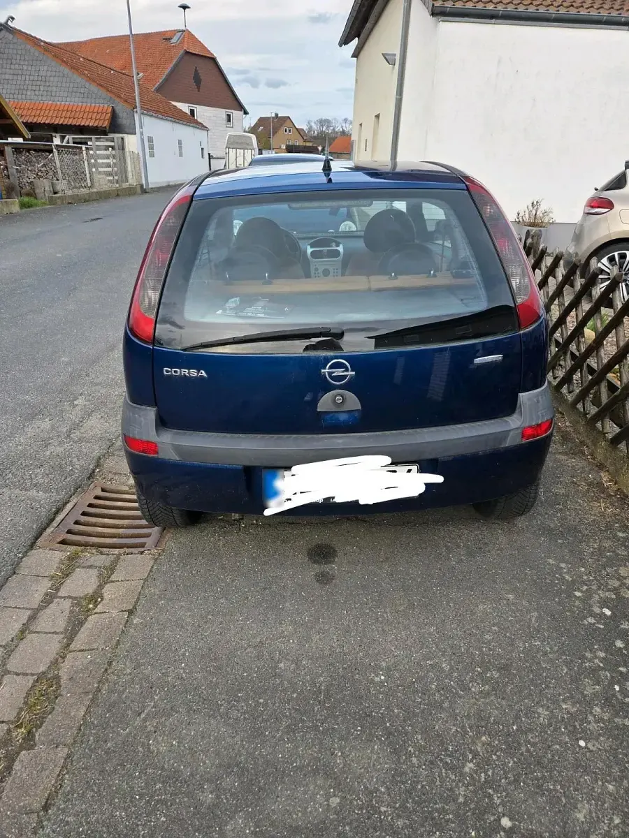Gebraucht Opel Corsa 58 PS (42 kW) 2003 Blau Kleinwagen