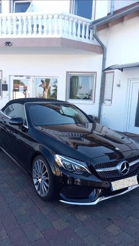 Schwarz Gebraucht 2016 Mercedes C220 Cabrio | 25.999 € (Etwas zu teuer) - Bild 1/4