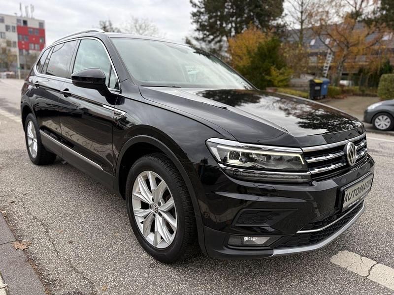 Schwarz Gebraucht 2018 VW Tiguan Allspace Highline SUV | 23.980 € (Guter Preis) - Bild 1/4