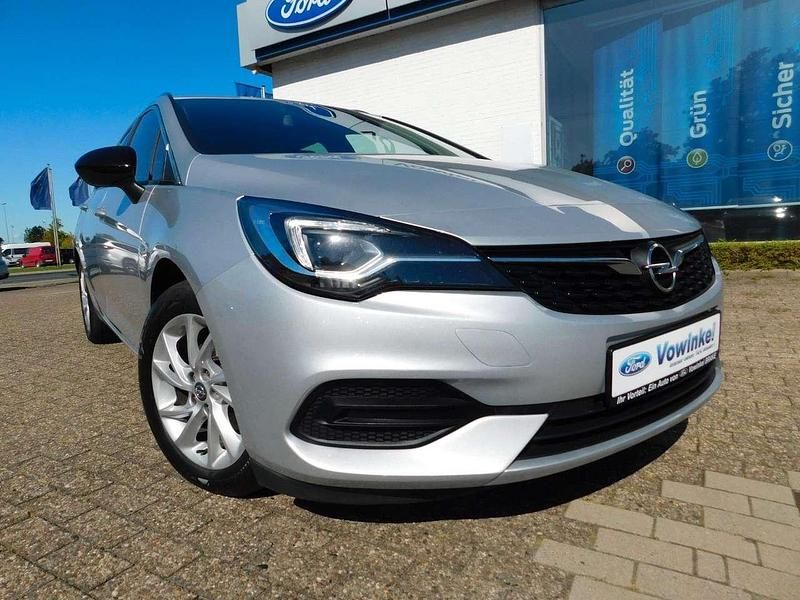 Schwarz Gebraucht 2021 Opel Astra Elegance Kombi | 12.990 € (Fairer Preis) - Bild 1/4