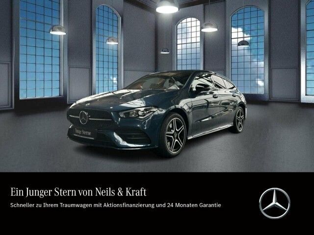 Blau Gebraucht 2020 Mercedes CLA250 Shooting Brake Kombi | 25.380 € (Fairer Preis) - Bild 1/4