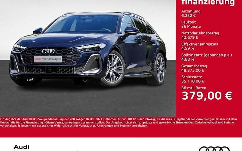 Blau Gebraucht 2025 Audi A5 Ambiente Coupé | 48.911 € (Superpreis) - Bild 1/4