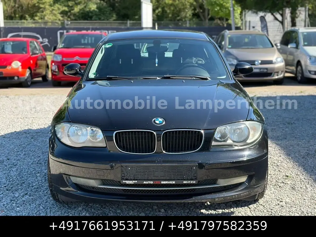 Gebraucht BMW 118 143 PS (105 kW) 2007 Schwarz Kleinwagen