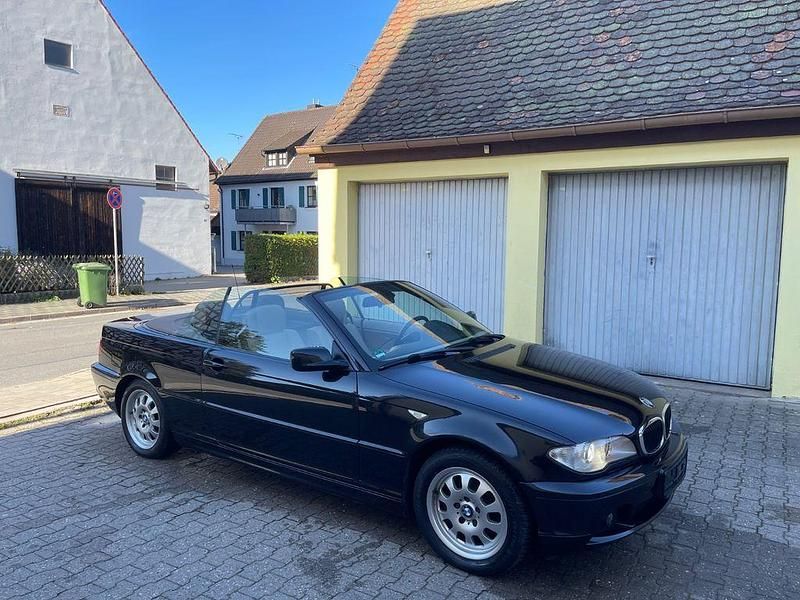 Schwarz Gebraucht 2005 BMW 318 Cabriolet Exclusive Cabrio | 4.650 € (Superpreis) - Bild 1/4