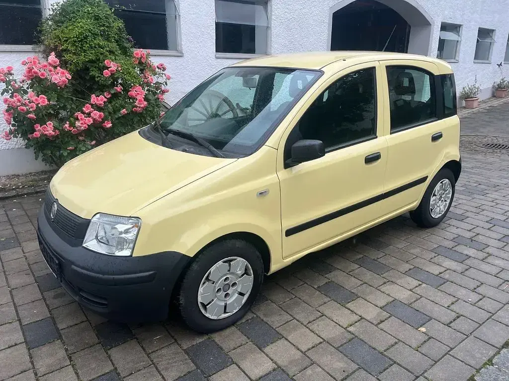 Gebraucht Fiat Panda Active 54 PS (39 kW) 2009 Gelb Kleinwagen