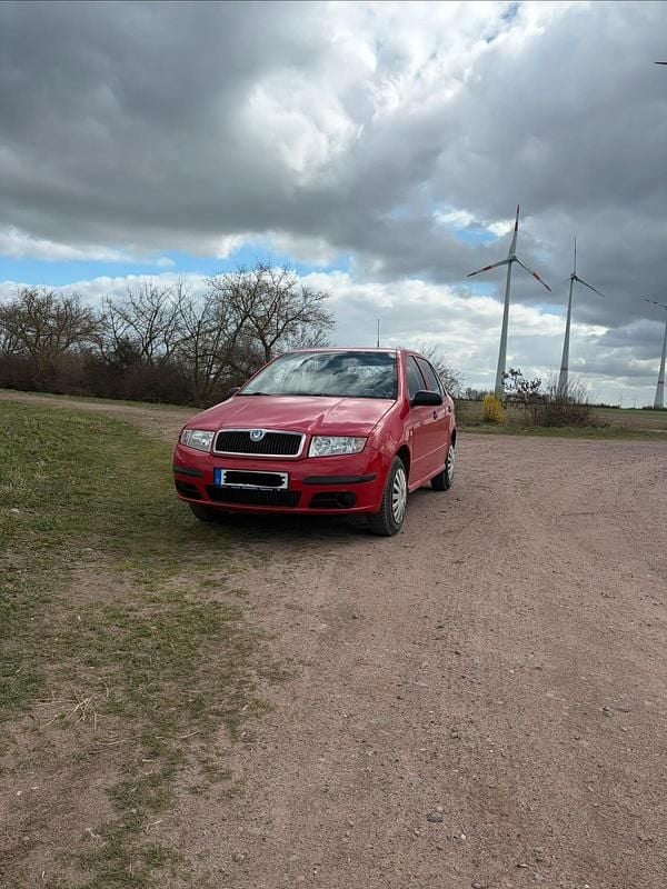 Gebraucht Skoda Fabia 54 PS (39 kW) 2006 Rot Kleinwagen