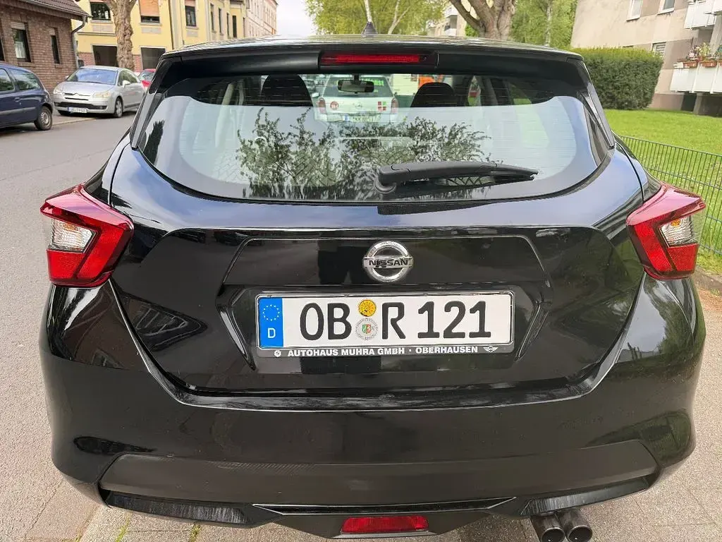 Used Nissan Micra 71 HP (52 kW) 2017 Black Hatchback