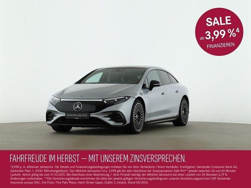Silber Gebraucht 2022 Mercedes EQS450+ AMG Limousine | 69.890 € (Teuer) - Bild 1/4