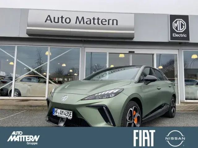 Grün hunter green Gebraucht 2023 MG MG4 EV Kleinwagen | 33.379 € (Fairer Preis) - Bild 1/4