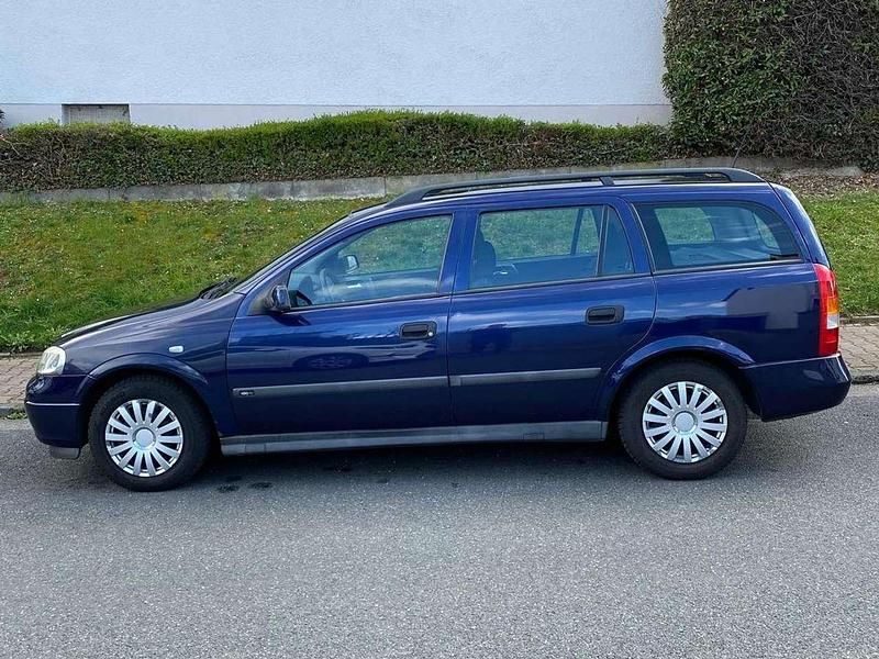 Gebraucht Opel Astra 101 PS (74 kW) 1999 Blau Kombi