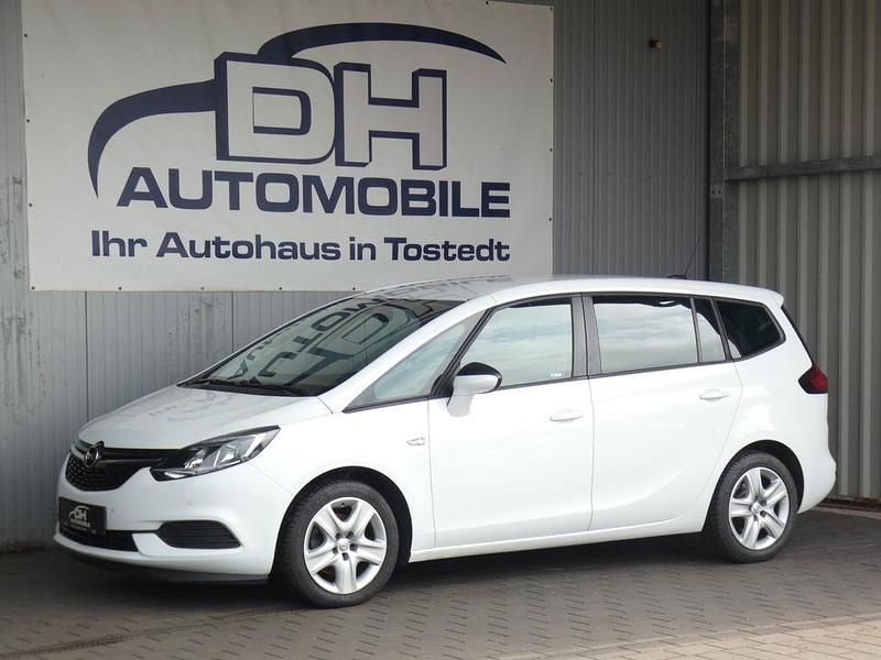 Gebraucht Opel Zafira 120 PS (88 kW) 2017 Weiß Van / Kleinbus