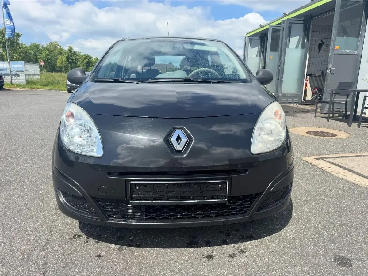 Gebraucht Renault Twingo Authentique 58 PS (42 kW) 2008 Schwarz Kleinwagen