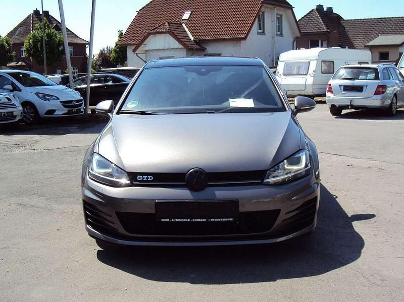 Limestone grey metallic Gebraucht 2016 VW Golf VII GTD Kleinwagen | 14.900 € (Guter Preis) - Bild 1/4
