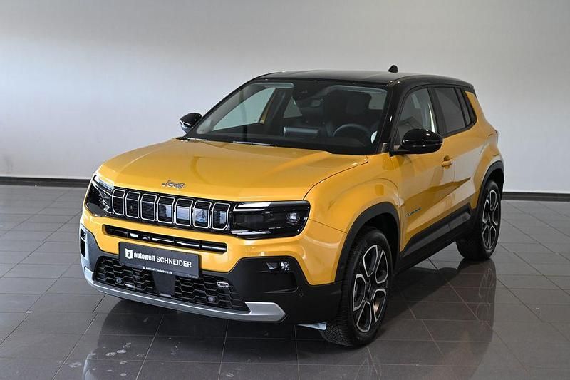 Gelb yellow launch metallic (metallic) Gebraucht 2023 Jeep Avenger EV Summit SUV | 24.750 € (Superpreis) - Bild 1/4