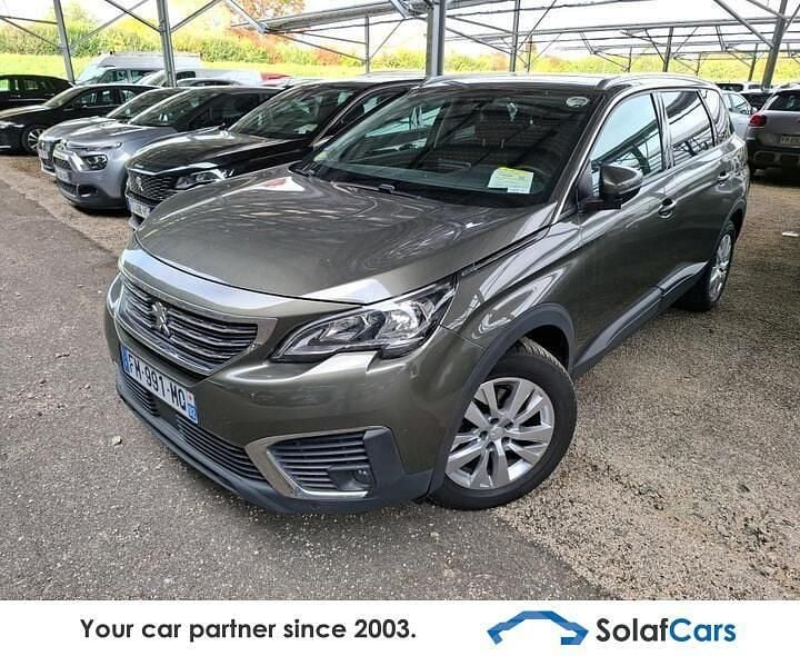 Braun Gebraucht 2019 Peugeot 5008 SUV | 11.979 € (Guter Preis) - Bild 1/4