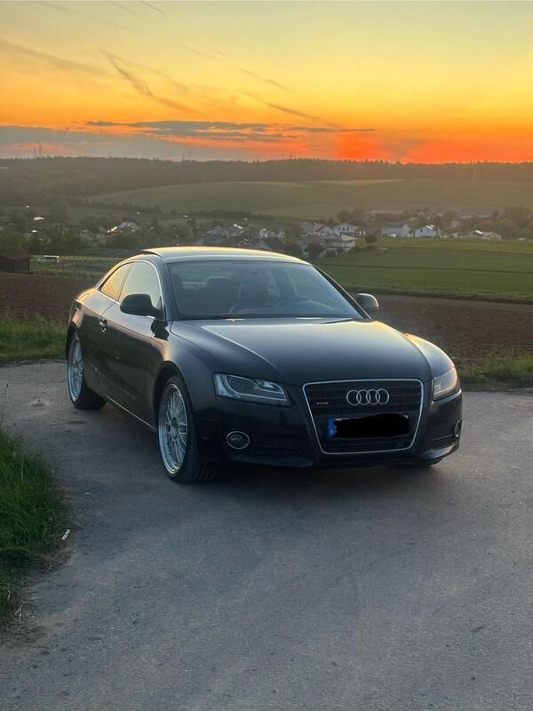 Schwarz Gebraucht 2008 Audi A5 Coupé | 9.099 € (Teuer) - Bild 1/4