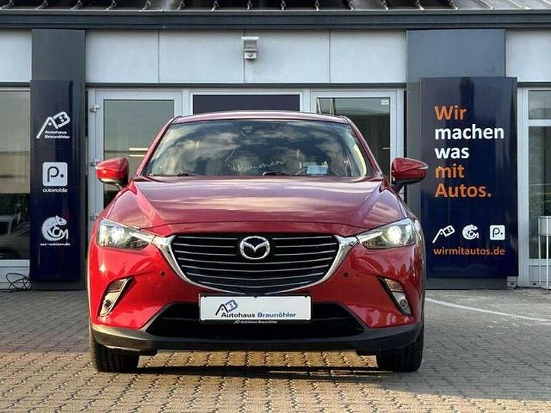 Rubinrot metallic Gebraucht 2016 Mazda CX-3 Sports-Line SUV | 14.980 € (Fairer Preis) - Bild 1/4
