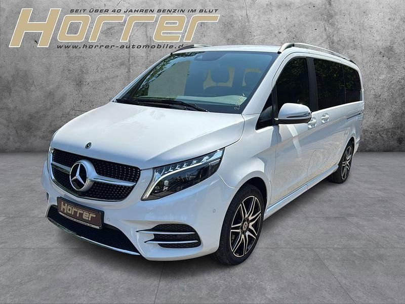 Weiß Gebraucht 2024 Mercedes V220 AMG line Van / Kleinbus | 57.890 € (Etwas zu teuer) - Bild 1/4