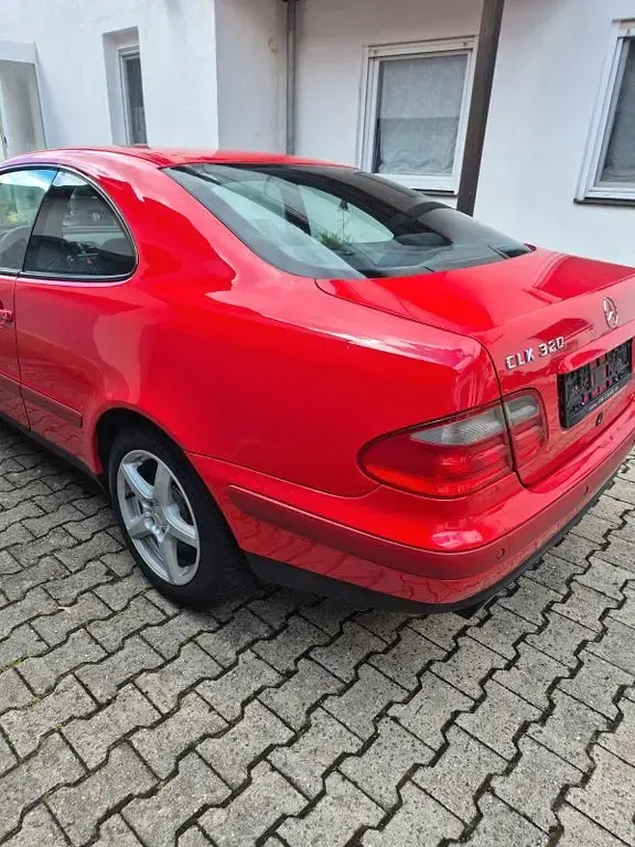 Gebraucht Mercedes CLK320 218 PS (160 kW) 1999 Rot Coupé