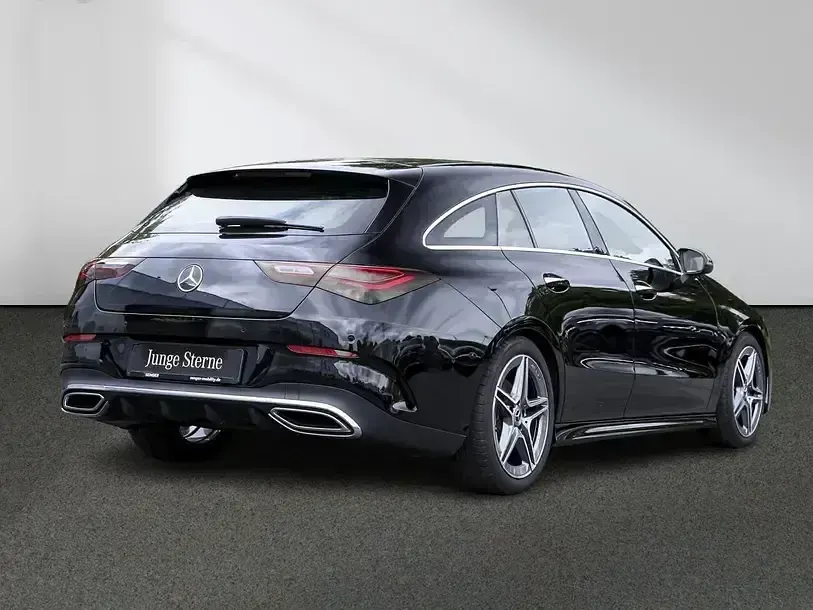 Gebraucht Mercedes CLA200 Shooting Brake Advanced Plus 163 PS (119 kW) 2025 Unilack nachtschwarz Kombi