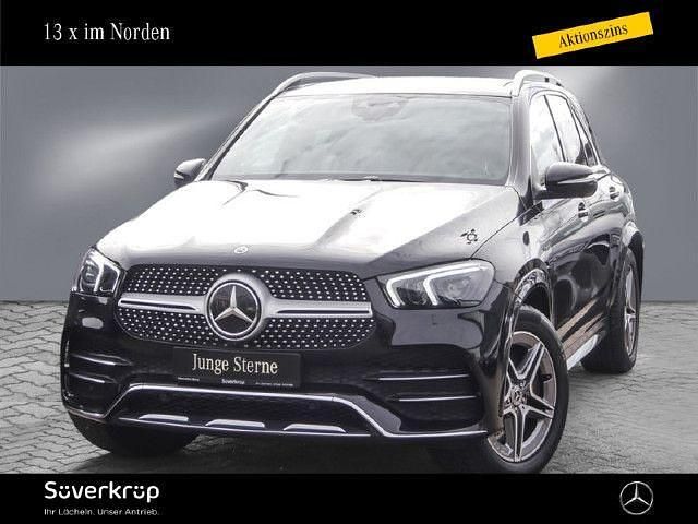 Schwarz Gebraucht 2020 Mercedes GLE450 AMG SUV | 77.480 € - Bild 1/4