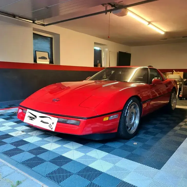 Second-hand Corvette C4 247 CP (181 kW) 1990 Roșu Coupe