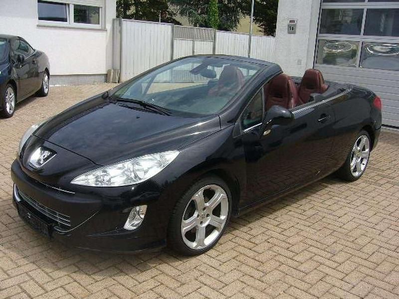Schwarz Gebraucht 2011 Peugeot 308 CC Platinum Cabrio | 9.995 € (Etwas zu teuer) - Bild 1/4