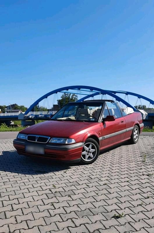 Gebraucht Rover 216 122 PS (89 kW) 1994 Rot Cabrio