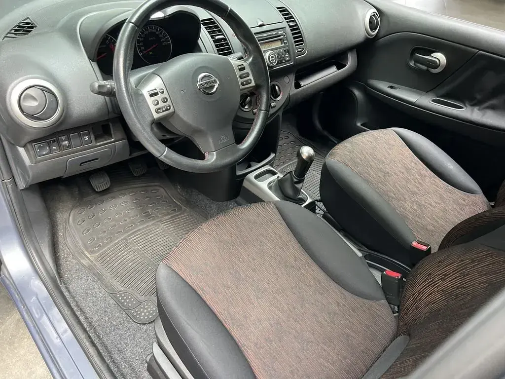 Gebraucht Nissan Note Acenta 88 PS (64 kW) 2010 Blau Kleinwagen