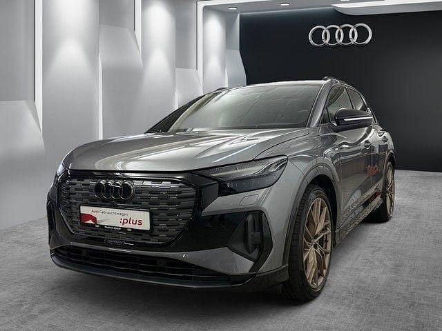 Taifungrau metallic Gebraucht 2021 Audi Q4 e-tron Edition .1 SUV | 36.980 € (Superpreis) - Bild 1/4