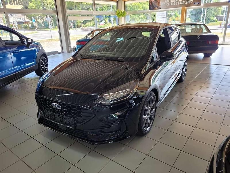 Schwarz Gebraucht 2022 Ford Fiesta ST-Line X Kleinwagen | 18.500 € (Fairer Preis) - Bild 1/3