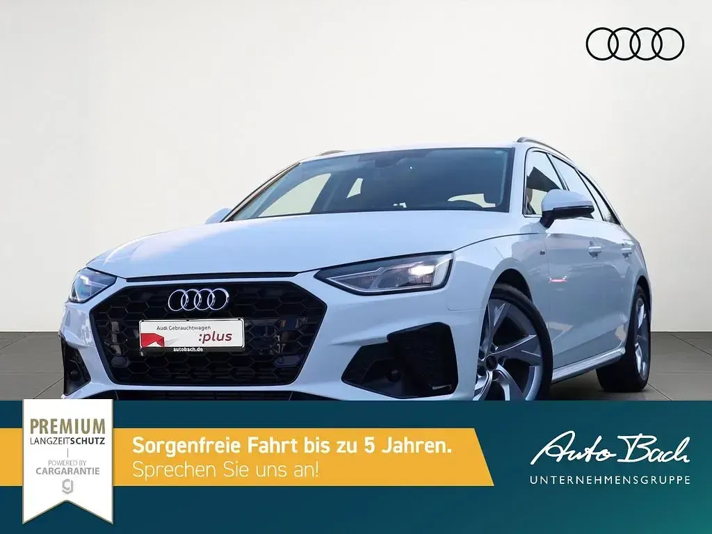 Używany Audi A4 S-Line 150 KM (110 kW) 2021 Biały Kombi