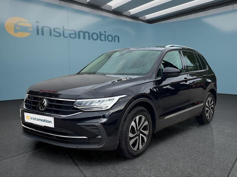 Schwarz Gebraucht 2022 VW Tiguan SUV | 25.099 € (Superpreis) - Bild 1/4