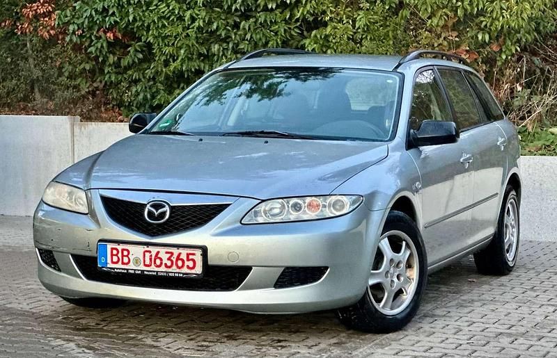Silver contrail Gebraucht 2005 Mazda 6 Comfort Kombi | 2.500 € (Fairer Preis) - Bild 1/4