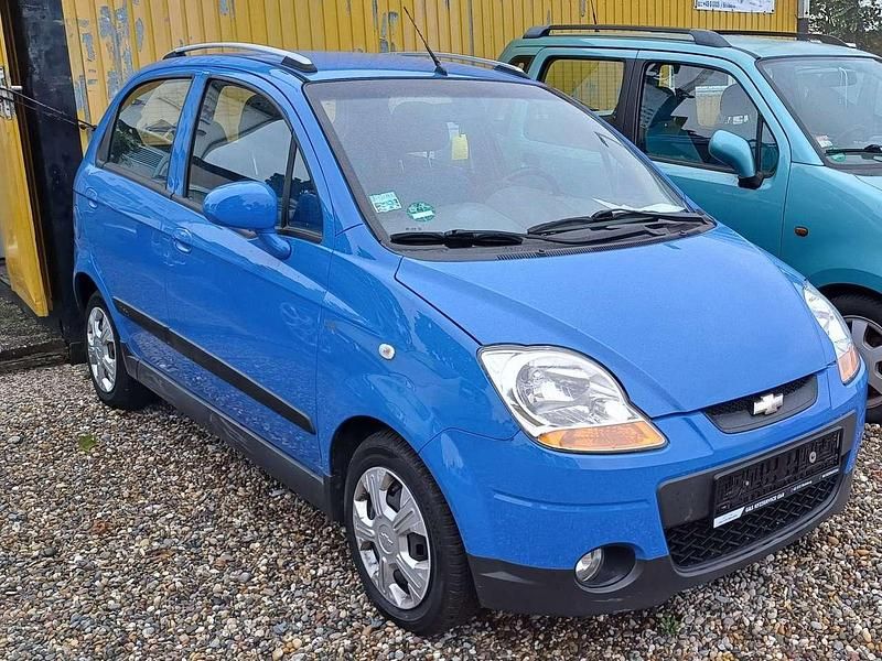 Blaumetallic Gebraucht 2009 Chevrolet Matiz SE Kleinwagen | 1.600 € (Fairer Preis) - Bild 1/4