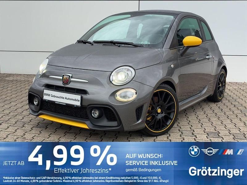 Schwarz Gebraucht 2017 Abarth 595C Pista Cabrio | 14.620 € (Fairer Preis) - Bild 1/4