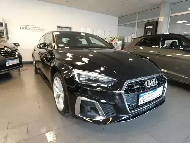 Gebraucht Audi A5 Sportback S-Line 265 PS (194 kW) 2020 Schwarz Kleinwagen