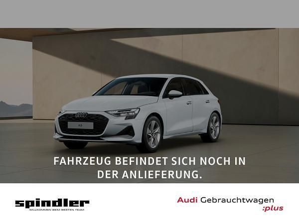 Gebraucht Audi A3 Advanced Plus 150 PS (110 kW) 2024 Weiß (gletscherweiß metallic) Limousine