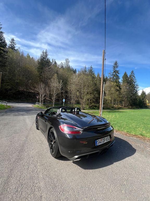 Gebraucht Porsche Boxster Spyder 375 PS (275 kW) 2016 Schwarz Cabrio
