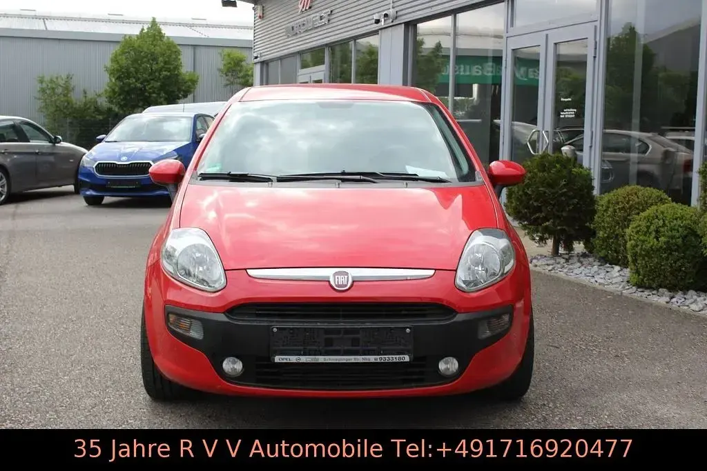 Gebraucht Fiat Punto Evo Dynamic 84 PS (61 kW) 2011 Rot Kleinwagen